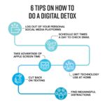 Digital detox routine for mental wellness