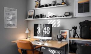 Home office setup for productive lifestyle