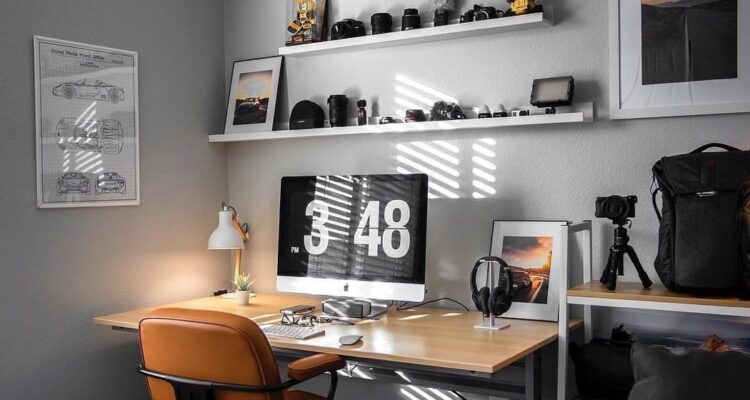 Home office setup for productive lifestyle