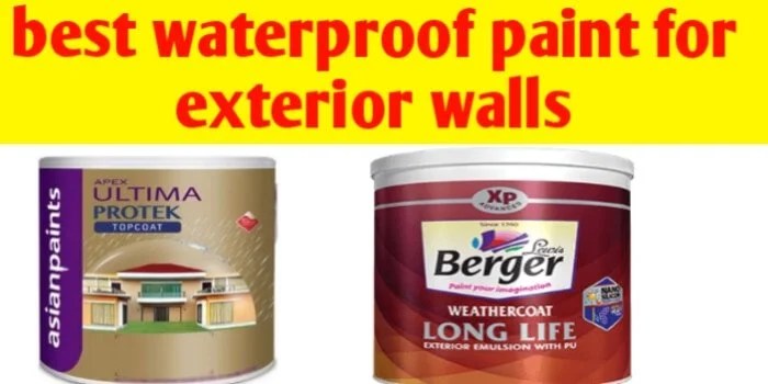 Best waterproof paint for exterior walls and waterproofing - Civil Sir Best waterproof paint for exterior walls and waterproofing - Civil Sir