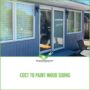 Cost to Paint Wood Siding - Home Painters Toronto